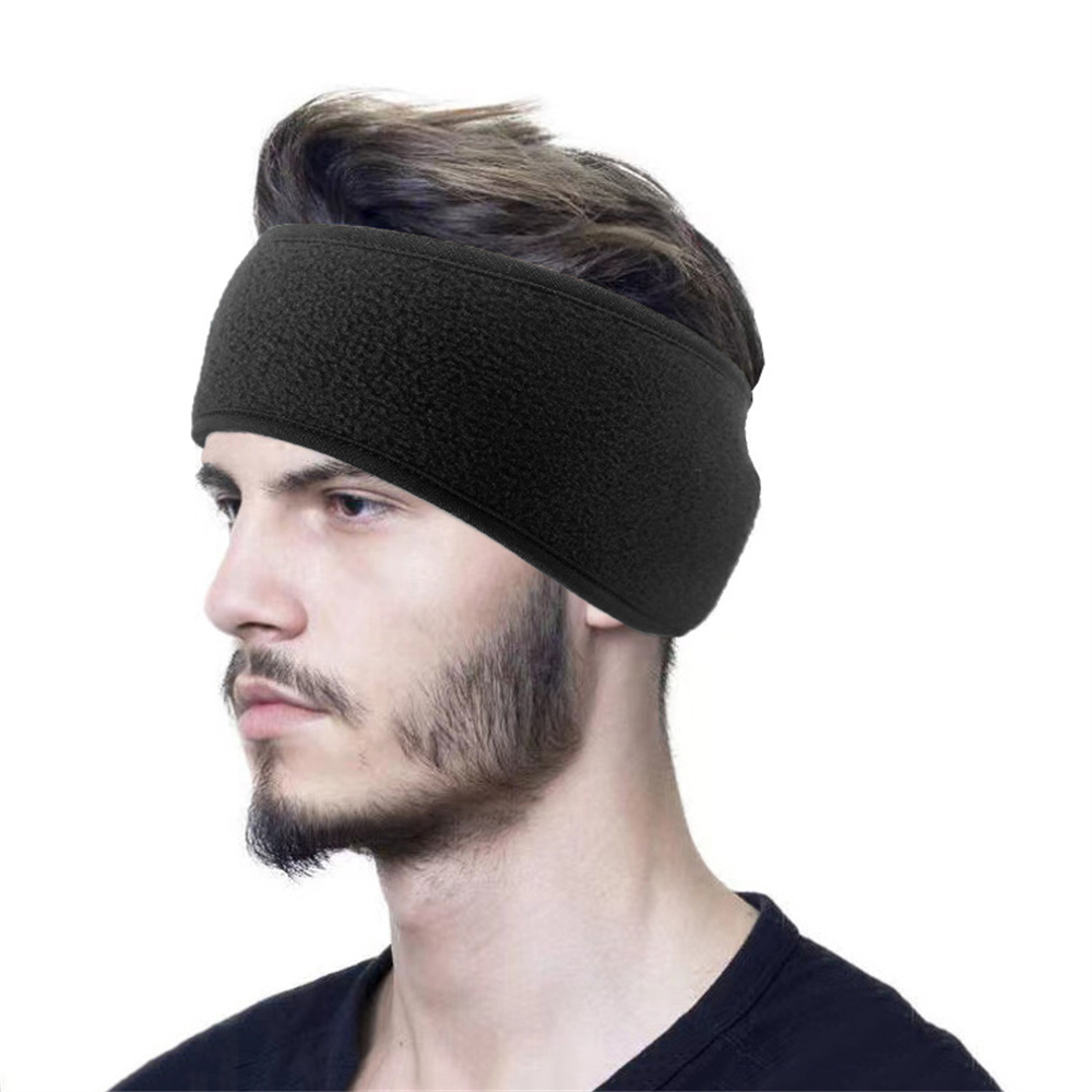 Fleece Ear Warmer Band - 1 個冬用フリースイヤーマフ寒い天候用イヤーウォーマーカバー暖かいイヤーマフヘッドバンドヘアバンド