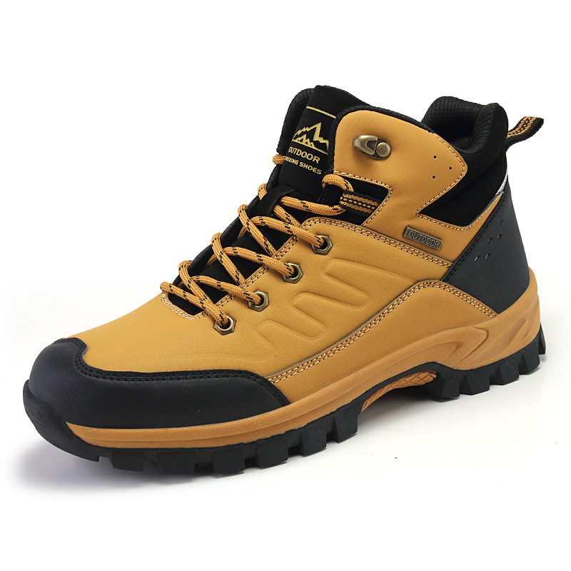 Waterproof Winter Boot - 男性ブーツ毛皮暖かい雪のブーツ男性冬 2025 作業靴男性防水足首屋外メンズスニーカー靴