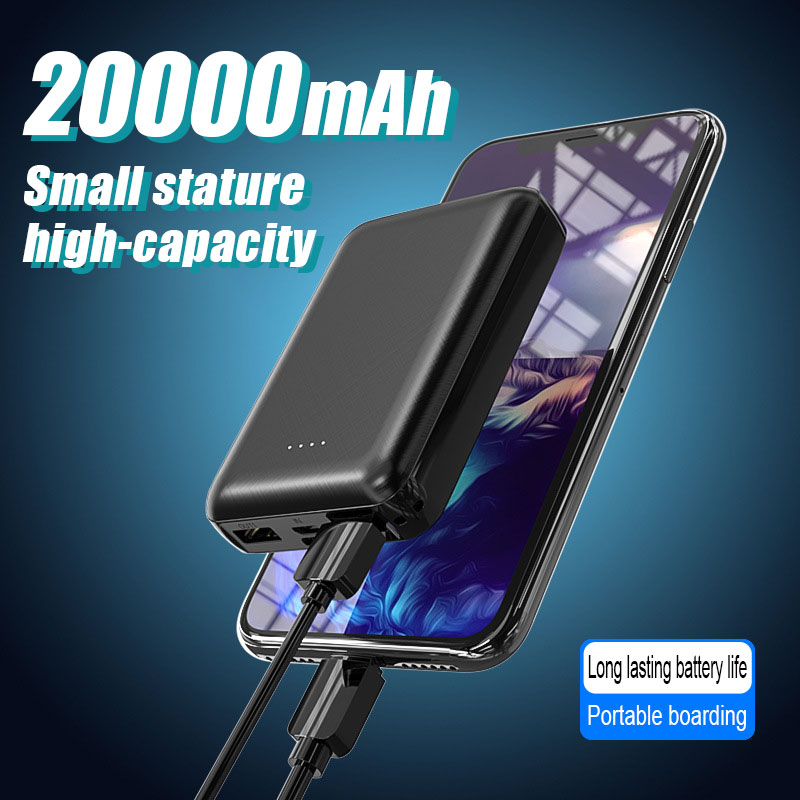 Heated Vest Battery - 20000mAh パワーバンクポータブル USB 充電器急速充電外部バッテリーパック加熱ベストジャケットスカーフ靴下手袋機器新