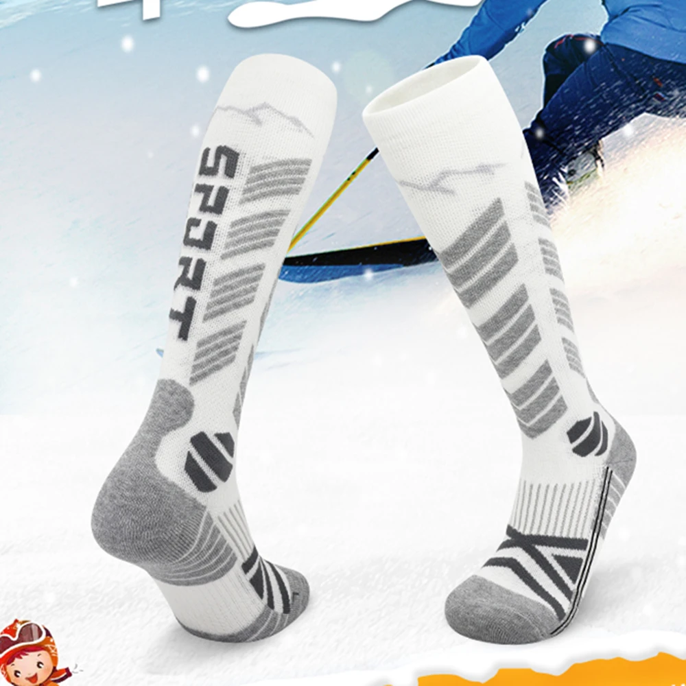 Thermal Sock Wool - メリノウール アウトドア サーマルソックス ロングチューブ スポーツ サーマルソックス