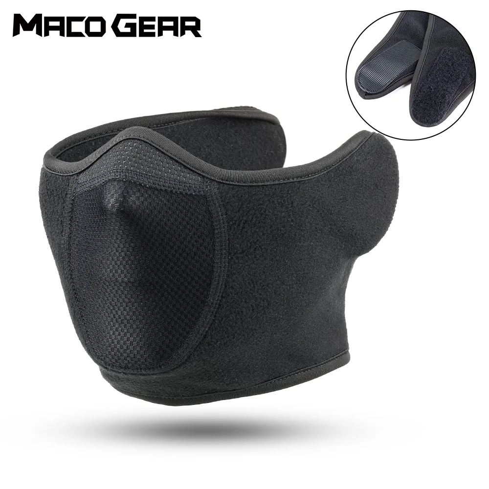 Fleece Ear Warmer Band - 冬のネックウォーマーイヤーカバー寒い天候のフェイスマスクスキースノーボードバンダナスポーツサイクリングハイキングランニングスカーフ男性女性