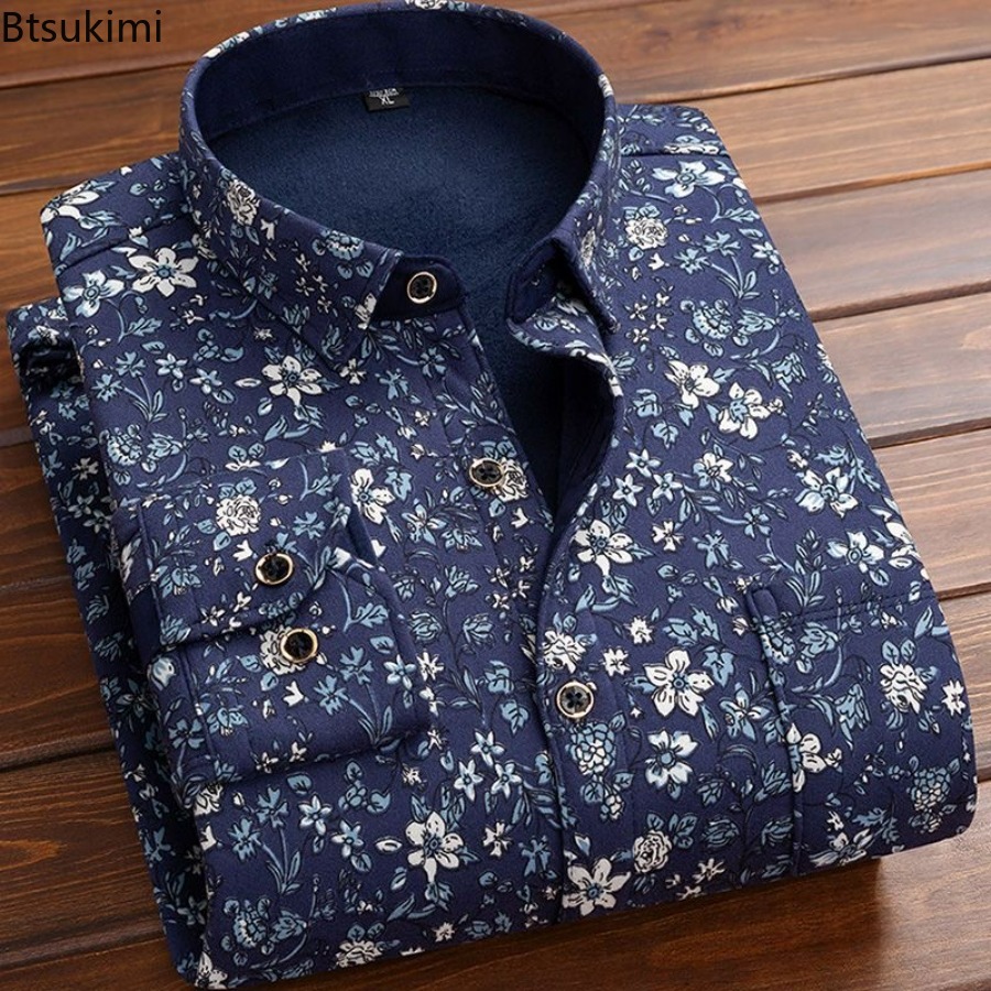 Flannel Shirt Lined - フランネルメンズシャツ 2026 秋冬 男性用 長袖 チェックシャツ