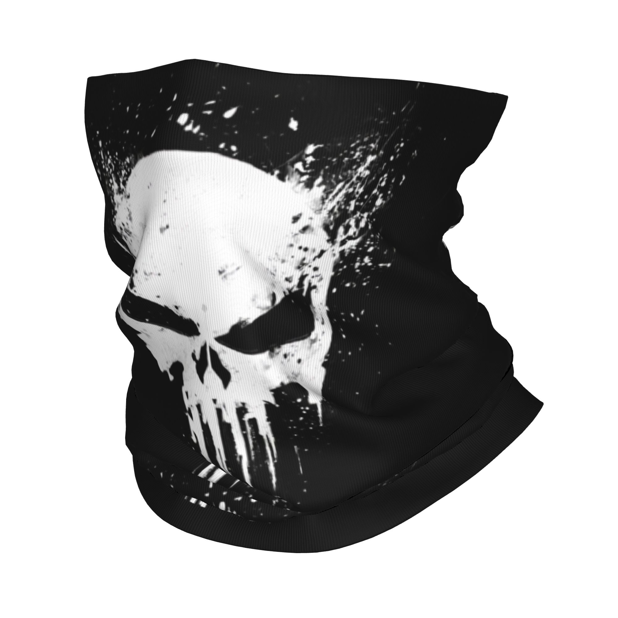 カスタムスケルトンスカルバンダナ冬用ネックウォーマー女性用防 - Neck Gaiter Fleece のレビューと価格