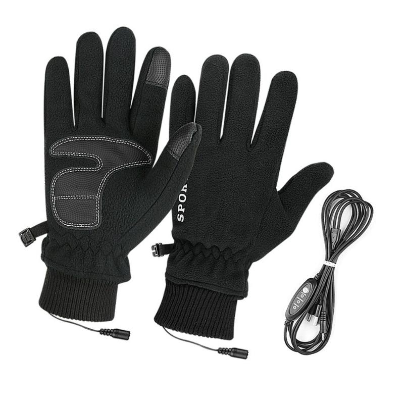 ヒーター付きウィンターグローブデザイン防水スキーハイキングギ - Snow Glove Insulated のレビューと価格