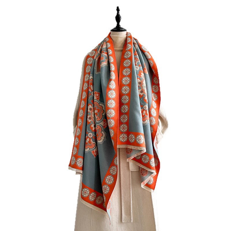 レディース冬用高級厚手暖かいパシュミナ風カシミヤ風スカーフ、 - Cashmere Pashmina Wrap のレビューと価格