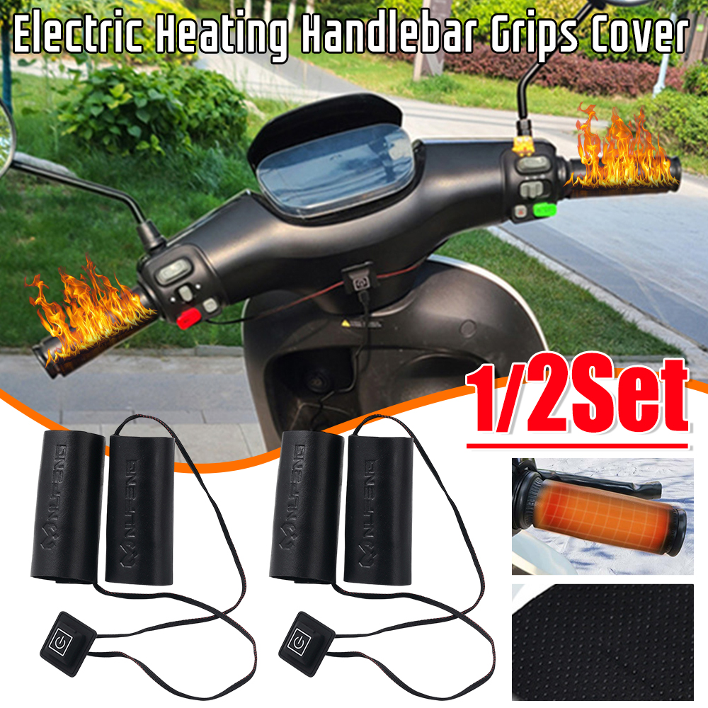 電動グリップカバー USB式 防振 バイク用ハンドグリップ  - Hand Warmer Electric のレビューと価格