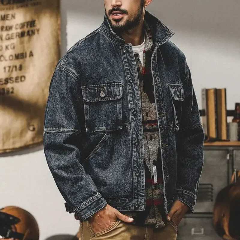 2025年冬 メンズ ルーズカウボーイコート トレンド ウォ - Down Jacket Packable のレビューと価格