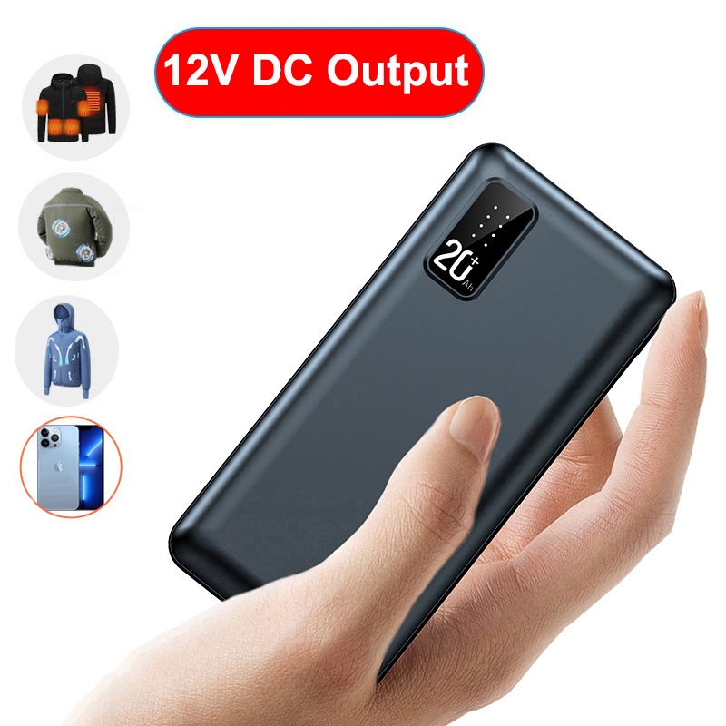 JayoWade 12V DC出力パワーバンク 20000m - Heated Vest Battery のレビューと価格