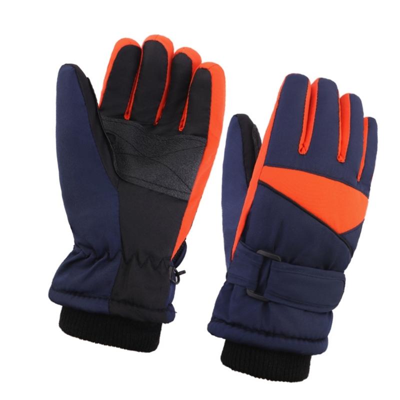 652F キッズ防寒手袋二重絶縁スノースポーツギア肥厚ポリエ - Snow Glove Insulated のレビューと価格