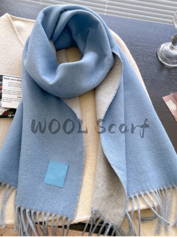 新しいウール冬厚手暖かいスカーフ女性カシミヤショールとラップ - Cashmere Pashmina Wrap のレビューと価格