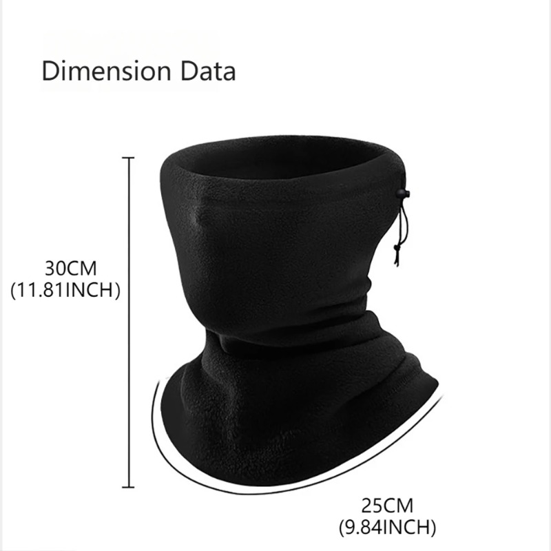冬用ネックウォーマー ゲイター スカーフ 防風 サイクリング - Neck Gaiter Fleece のレビューと価格