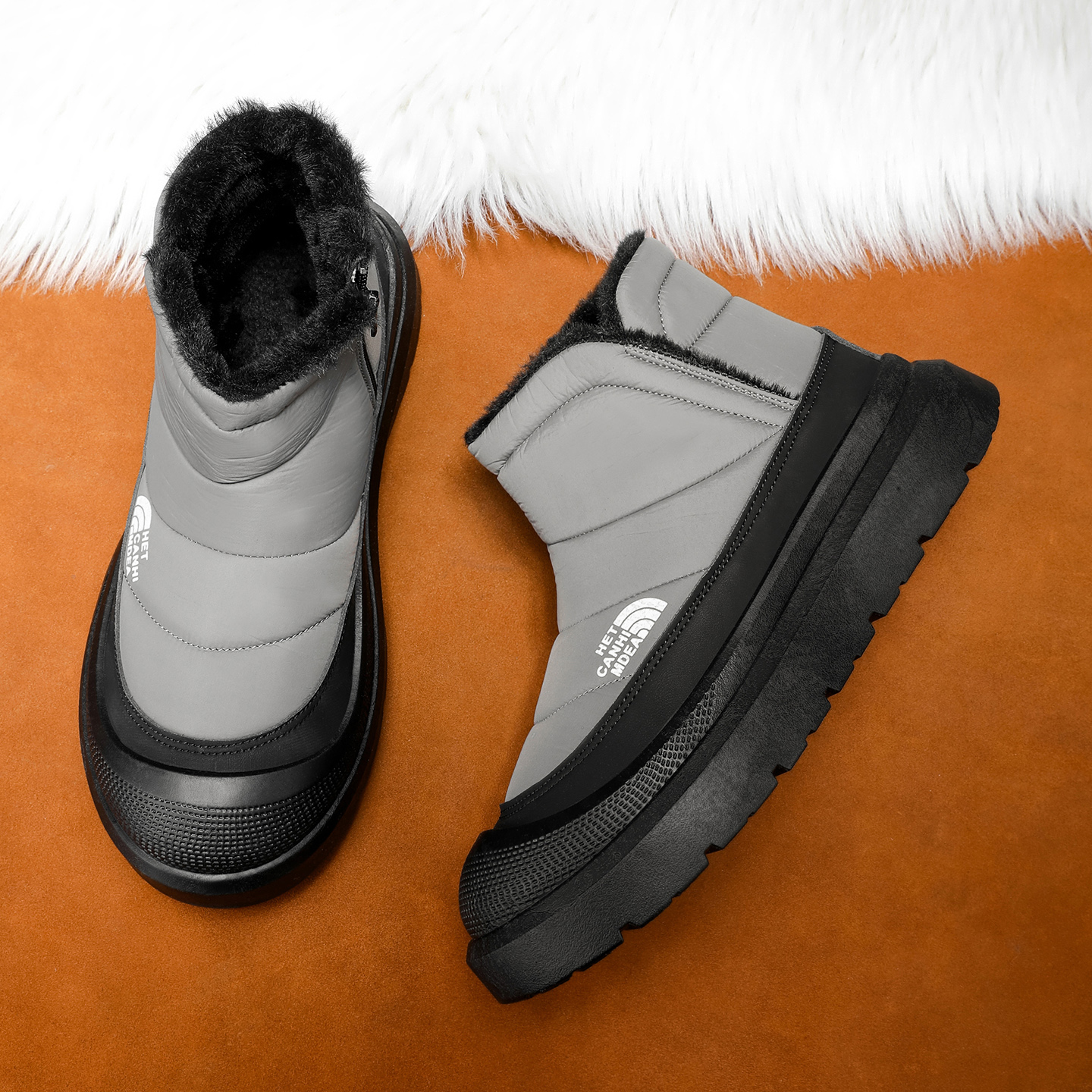 2026年冬用メンズシューズ 毛皮製 暖かい 快適なスノーブ - Waterproof Winter Boot のレビューと価格