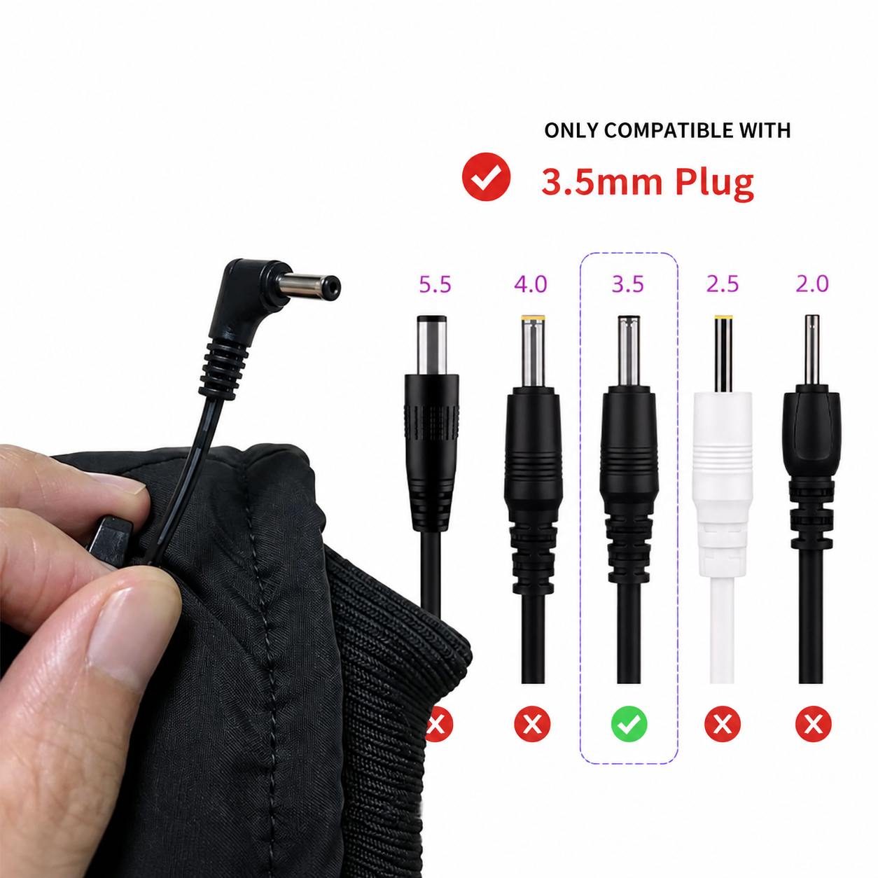 5V 5000mAh USB-C 充電式パワーバンクバッテリ - Heated Vest Battery のレビューと価格