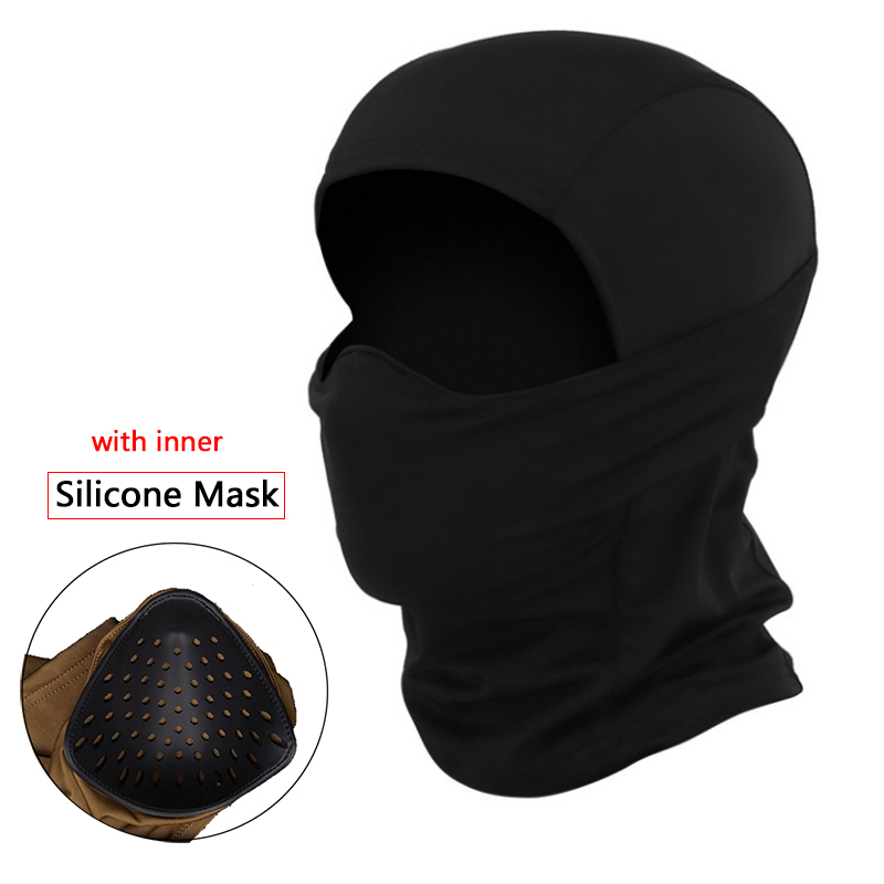 戦術エアソフトフルフェイスバラクラバペイントボールサイクリン - Balaclava Ski Mask のレビューと価格