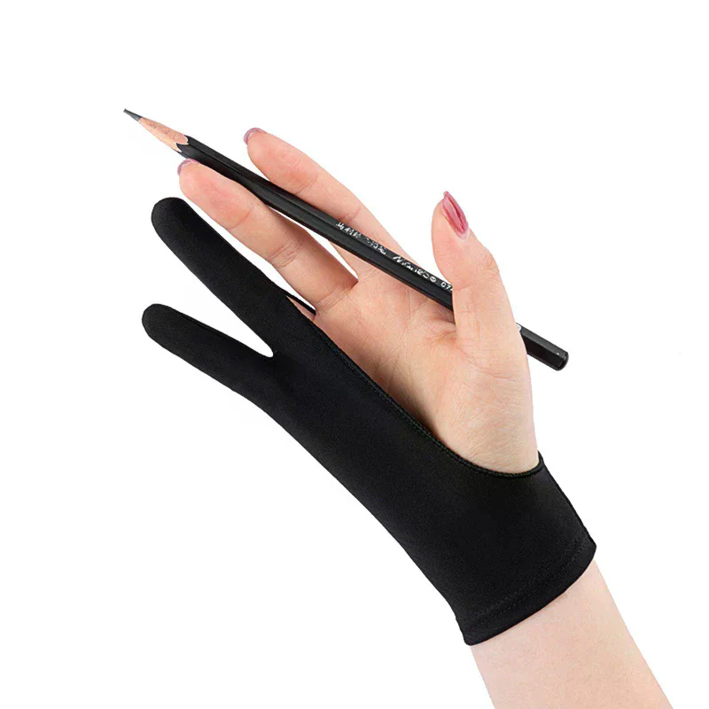 タッチ防止二本指ハンドペイント手袋タブレットデジタルボードス - Touch Screen Gloves のレビューと価格