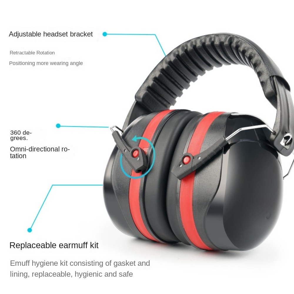 折りたたみ式アンチノイズヘッドイヤーマフノイズキャンセリング - Earmuffs Foldable のレビューと価格