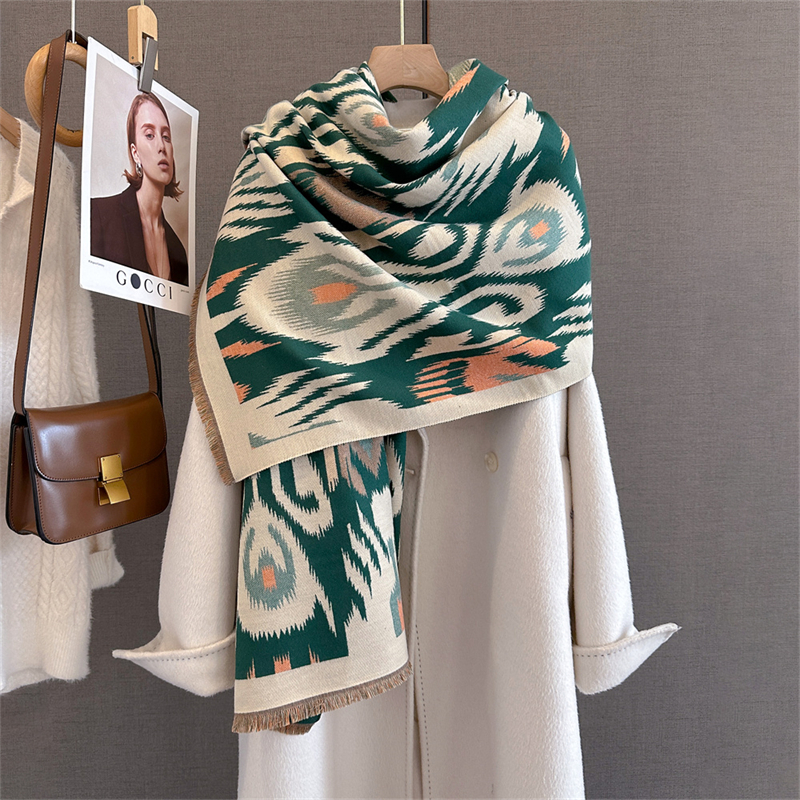 2025年ブランド 暖かいカシミヤポンチョショールスカーフ  - Cashmere Pashmina Wrap のレビューと価格