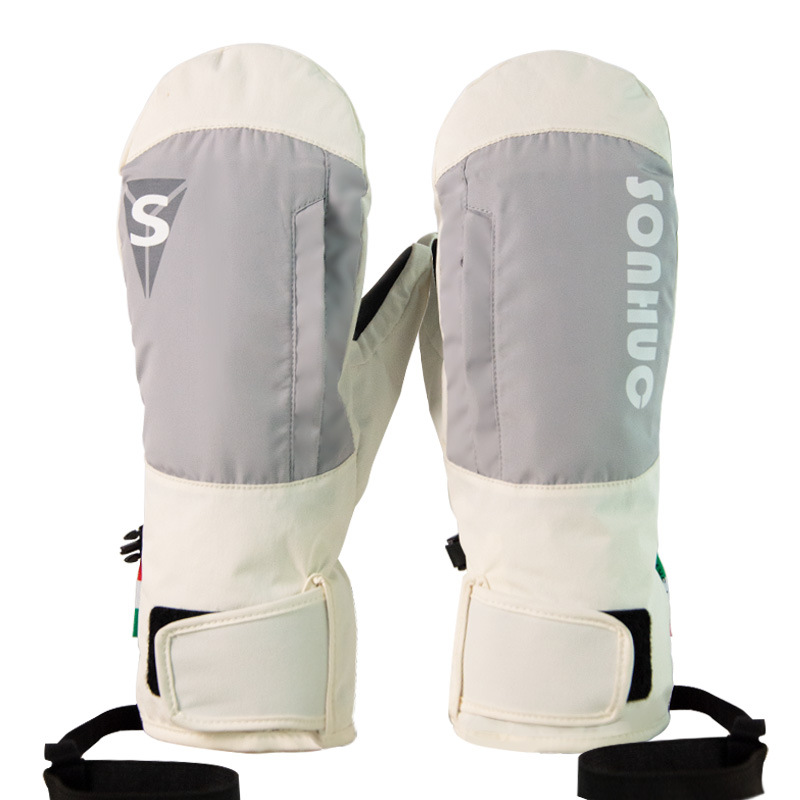 冬防水暖かい女性雪手袋屋外スポーツマウンテンマンスキーミトン - Snow Glove Insulated のレビューと価格