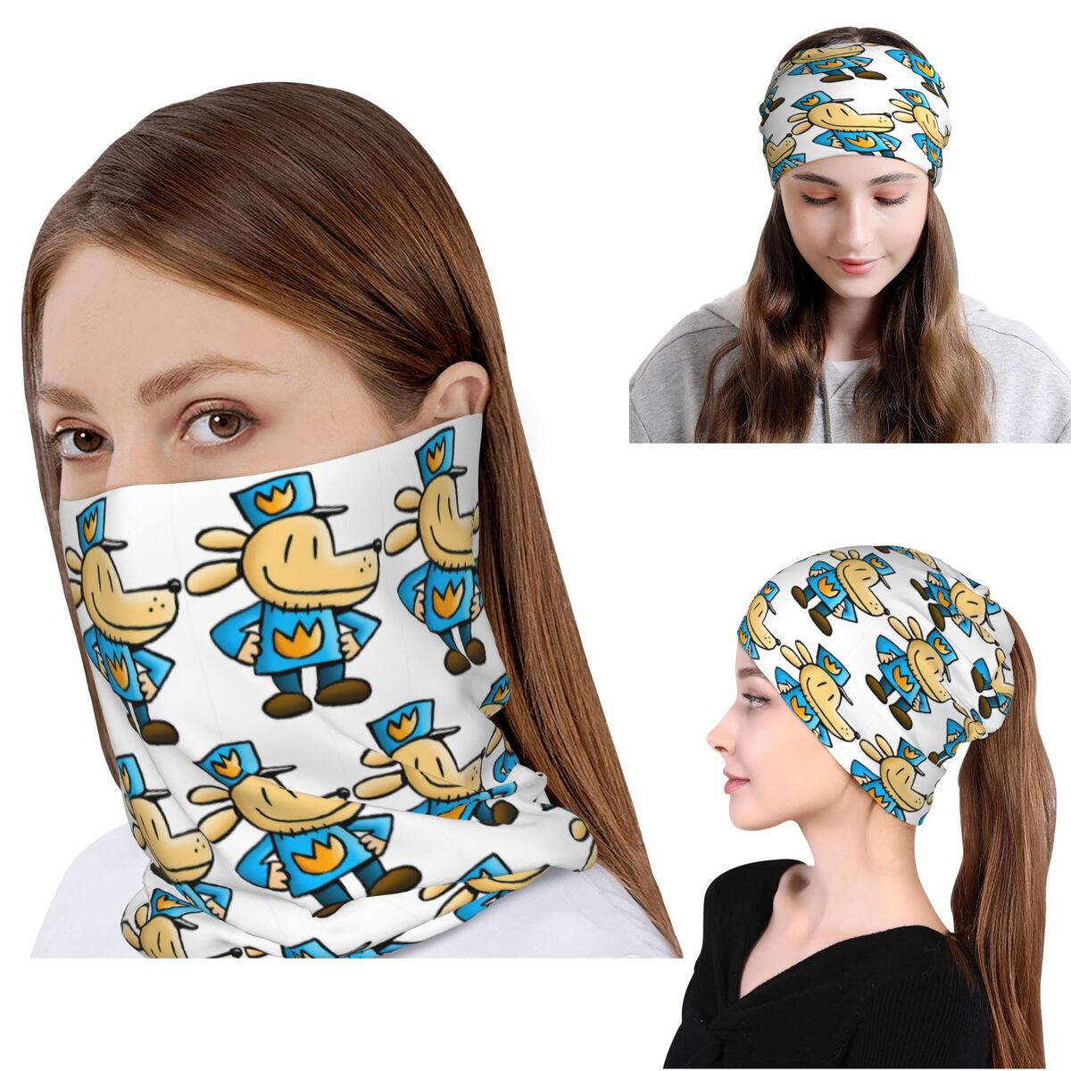 ドッグマン コメディグラフィックノベル バンダナ ネックカバ - Knit Beanie Hat Warm のレビューと価格