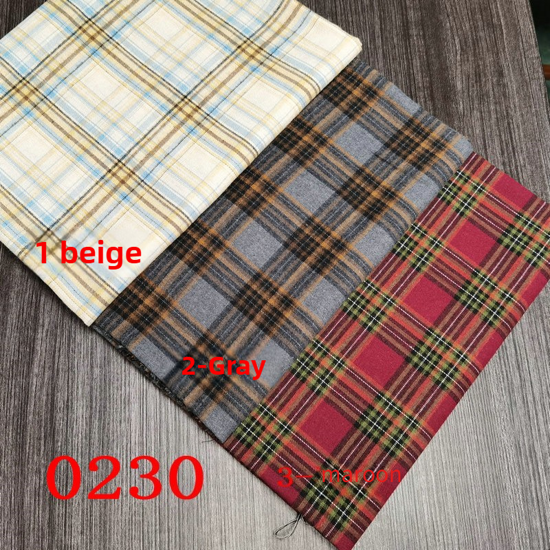 ツイルチェック柄フランネル生地、メートル単位で販売、裁縫、シ - Flannel Shirt Lined のレビューと価格