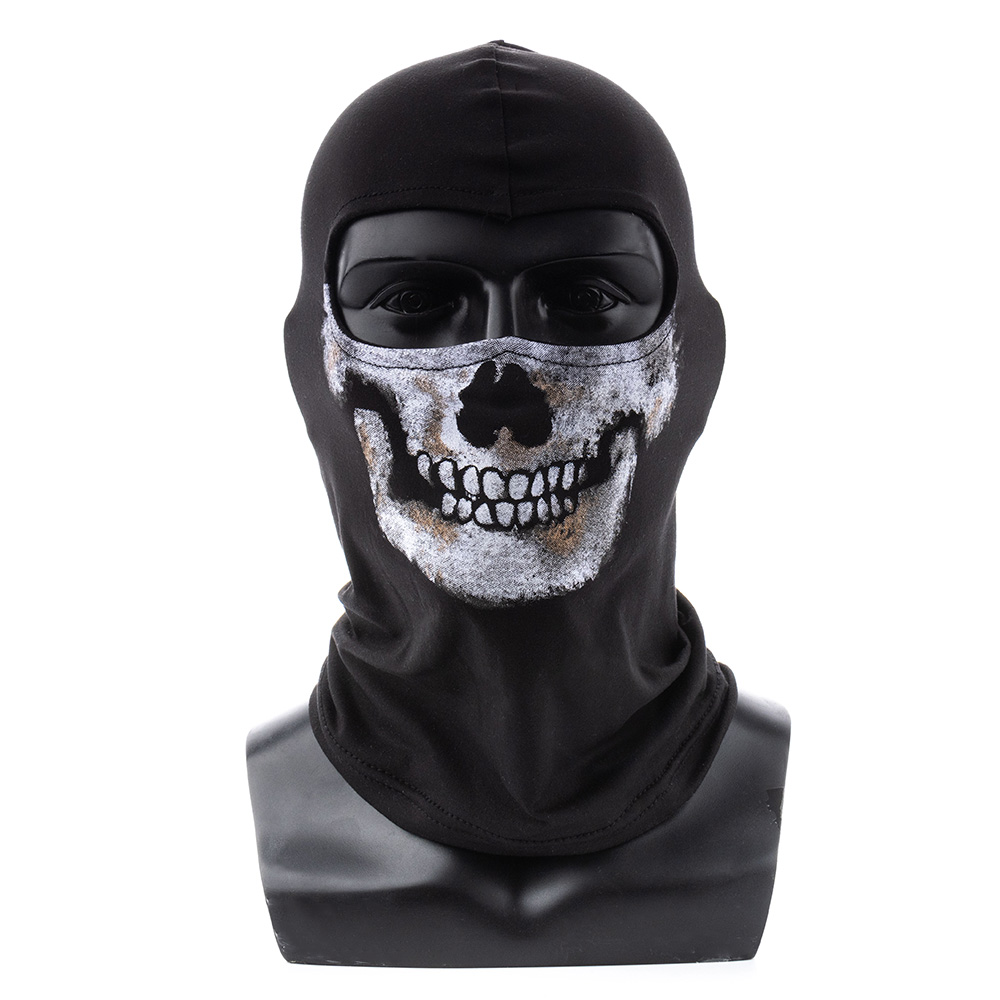 オートバイ自転車スキースカル目出し帽マスクコスプレ怖いゴース - Balaclava Ski Mask のレビューと価格