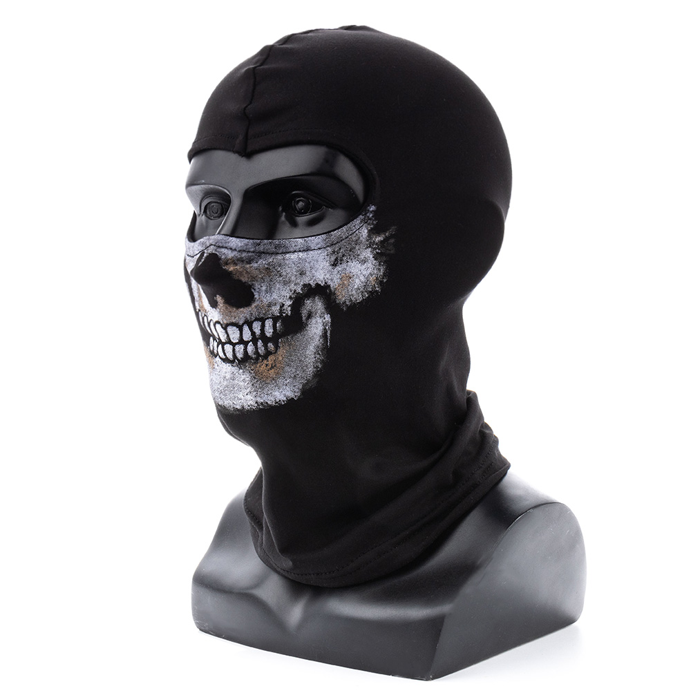 オートバイ自転車スキースカル目出し帽マスクコスプレ怖いゴース - Balaclava Ski Mask のレビューと価格