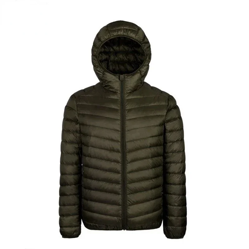 ダウンジャケットメンズ 2024 新 90% ホワイトダック - Down Jacket Packable のレビューと価格