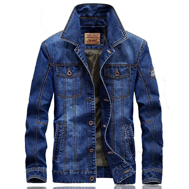 高品質メンズデニムジャケットコート 5XL 特大オーバーコー - Down Jacket Packable のレビューと価格