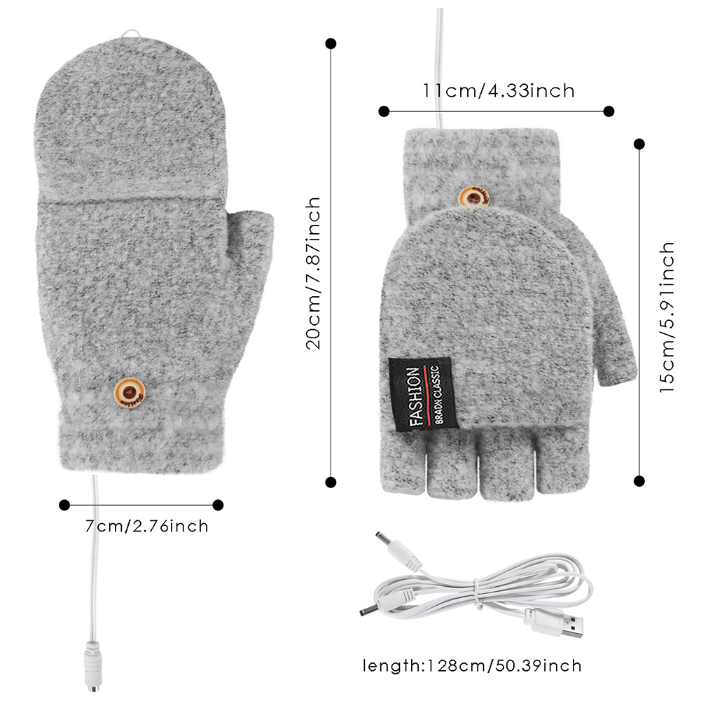 電熱手袋 ハンドウォーマー ミトン ヒーター 充電式 USB - Hand Warmer Electric のレビューと価格