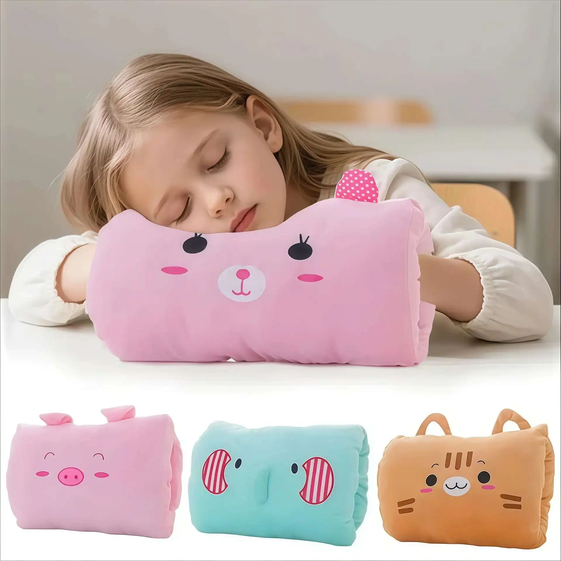 子供用のかわいいギフト漫画ぬいぐるみアームピローハンドウォー - Hand Warmer Electric のレビューと価格