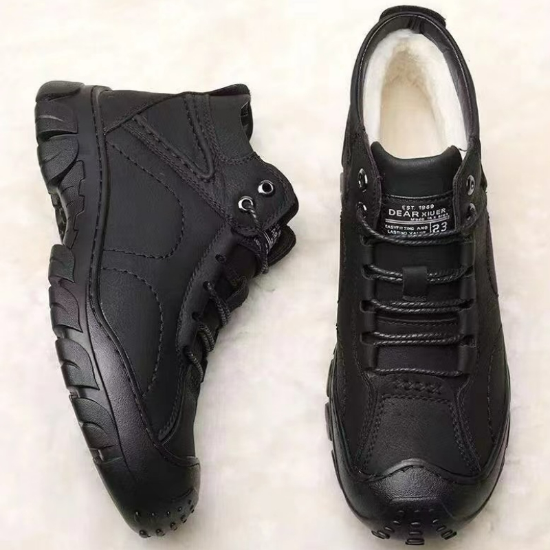 メンズブーツ レースアップ アンクルブーツ 新作 冬用 プラ - Waterproof Winter Boot のレビューと価格
