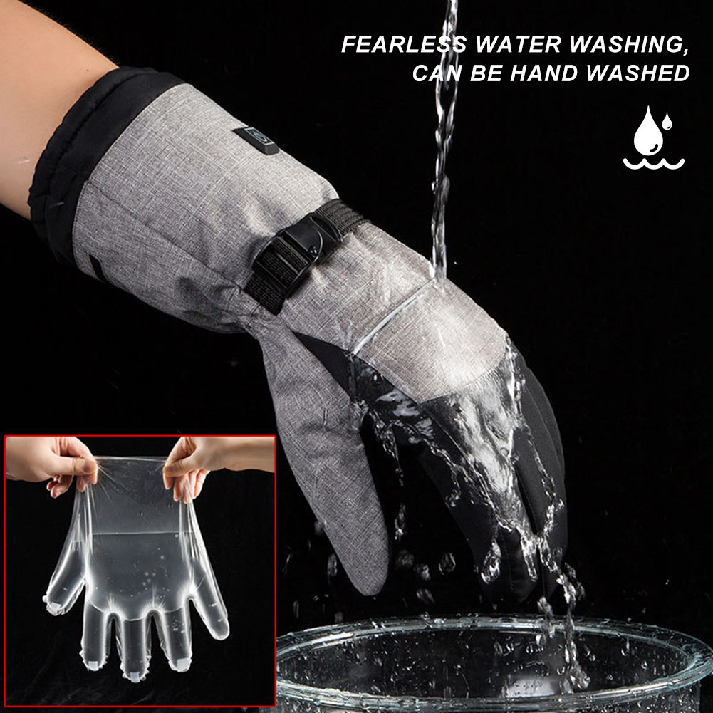 電熱手袋男性女性充電式 5000mAh バッテリーなしタッチ - Touch Screen Gloves のレビューと価格