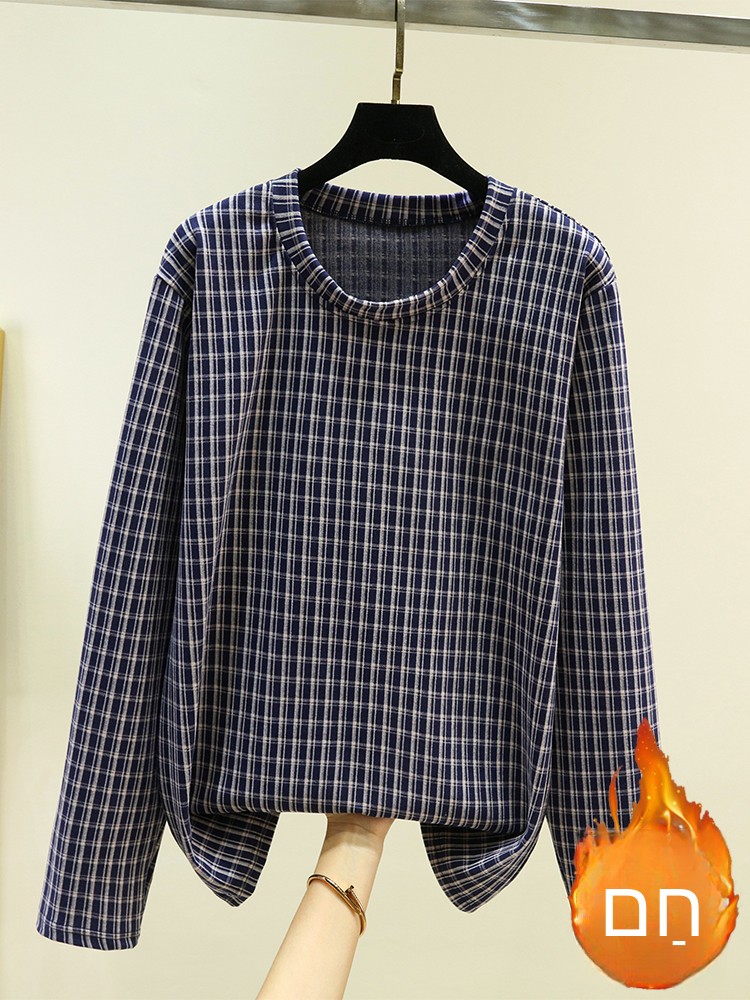 メンズ冬用ホームウェアフランネルパジャマトップ厚手大きいサイ - Flannel Shirt Lined のレビューと価格