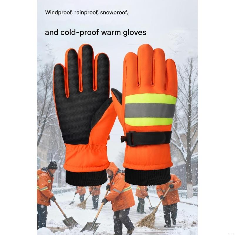 全天候型保護断熱厚手手袋水雪風に強いスキー通勤さまざまなアウ - Snow Glove Insulated のレビューと価格