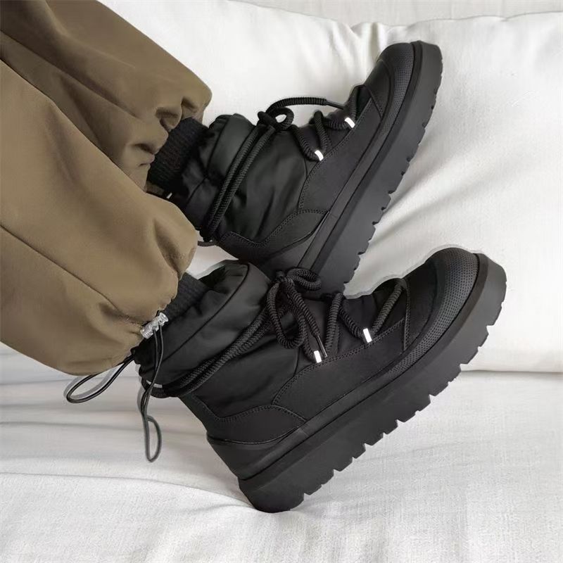 デザイナー新作メンズスノーブーツ冬用ハイカットアンクルブーツ - Waterproof Winter Boot のレビューと価格