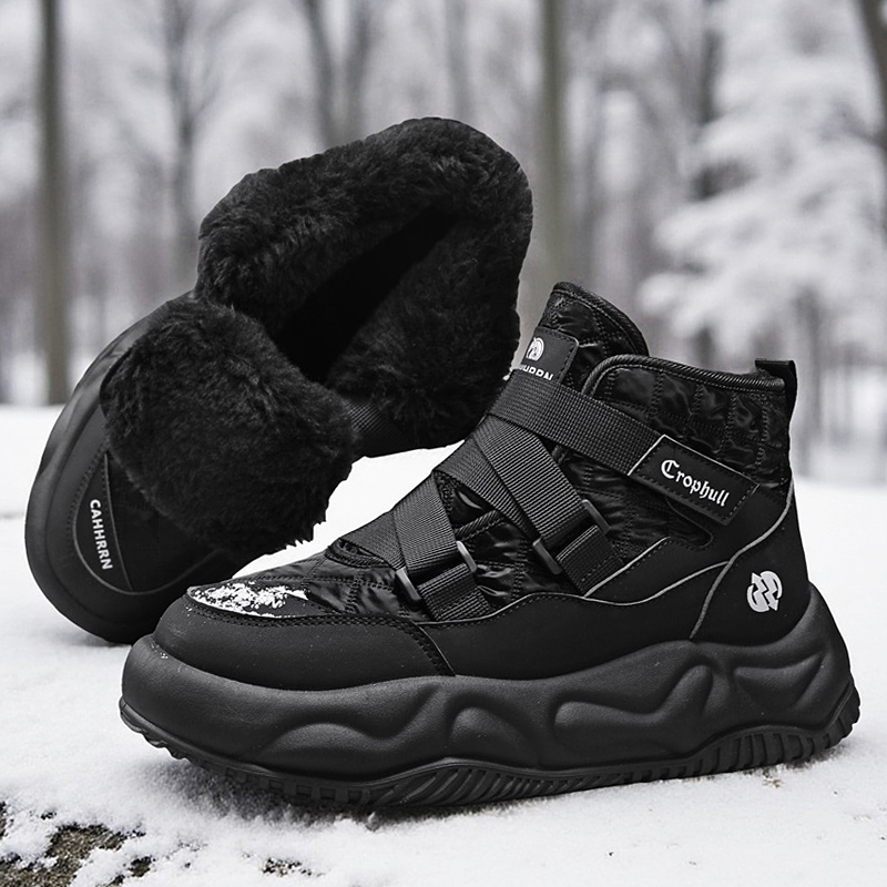 新しい暖かくてファッショナブルなメンズブーツ、ハイカットで厚 - Waterproof Winter Boot のレビューと価格