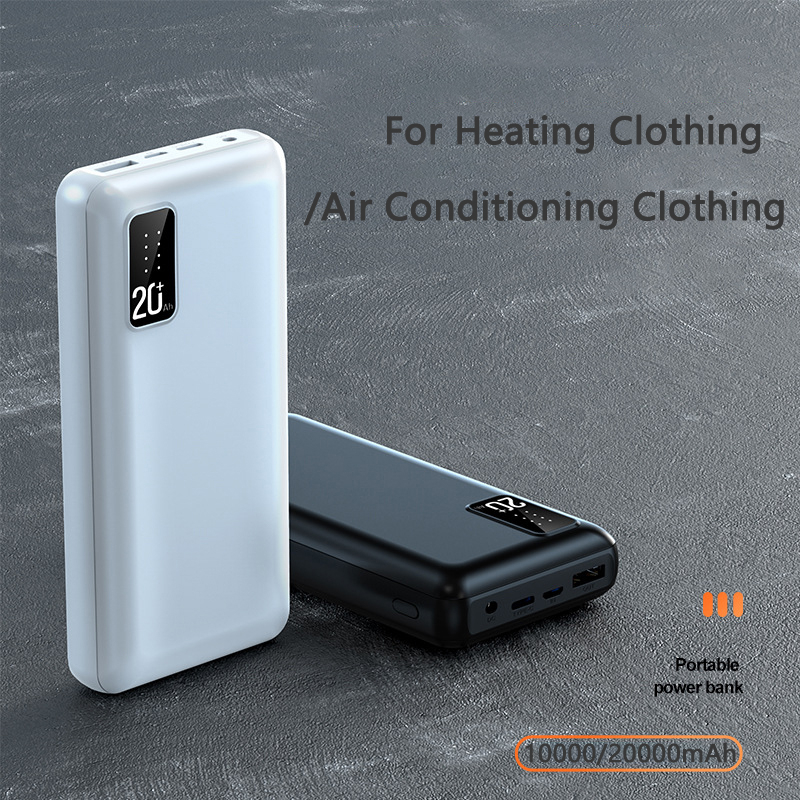 20000mAh パワーバンク加熱ベストジャケットエアコン服 - Heated Vest Battery のレビューと価格