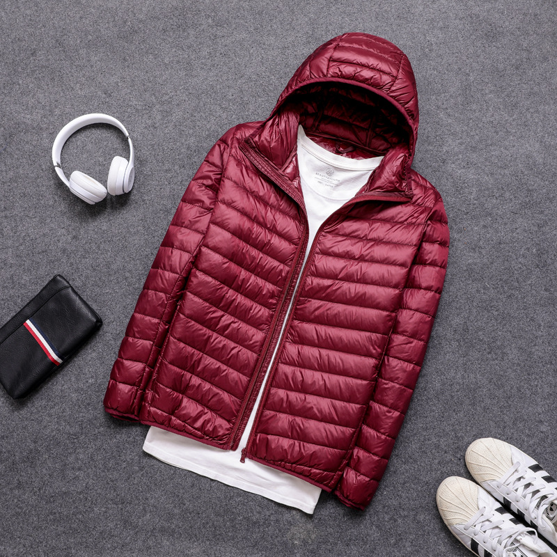 メンズ超軽量通気性ジャケット,防水性と防風性,ラージサイズ - Down Jacket Packable のレビューと価格