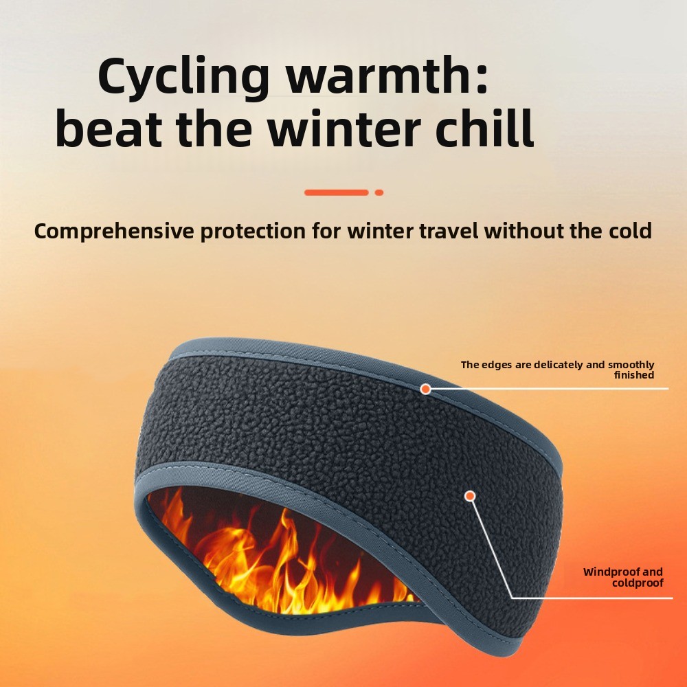 暖かいフリーススポーツヘッドバンドソフト防風厚い冬用汗止めバ - Winter Headband Fleece のレビューと価格