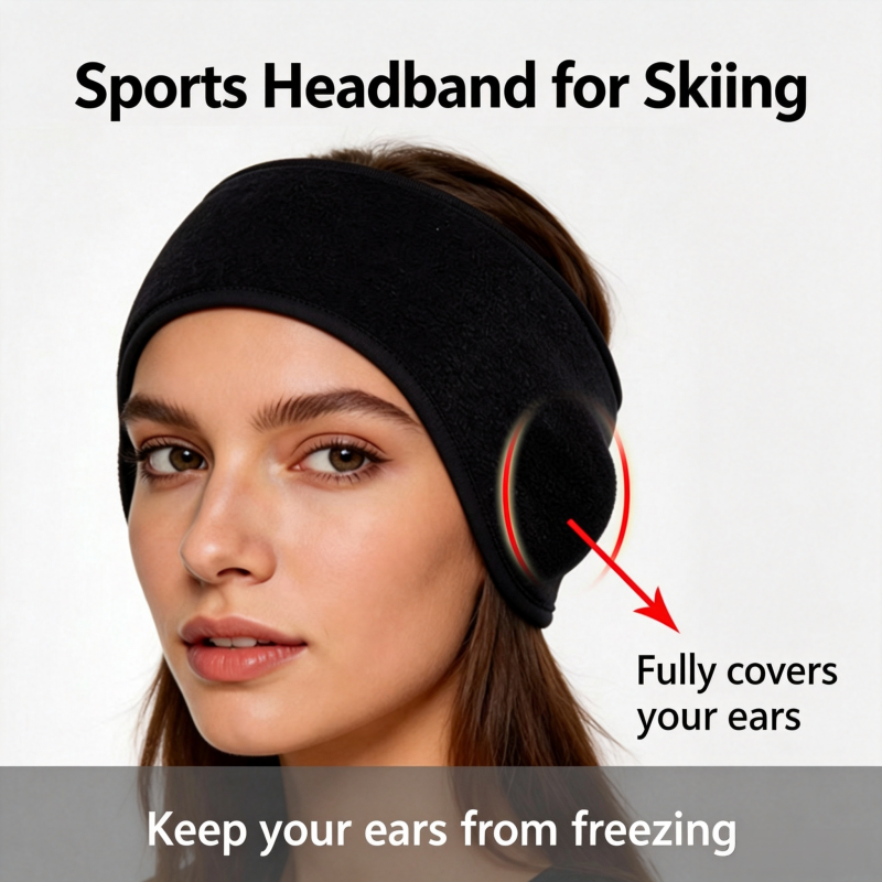 イヤーウォーマーヘッドバンドフリースイヤーマフ冬用耳カバーラ - Winter Headband Fleece のレビューと価格