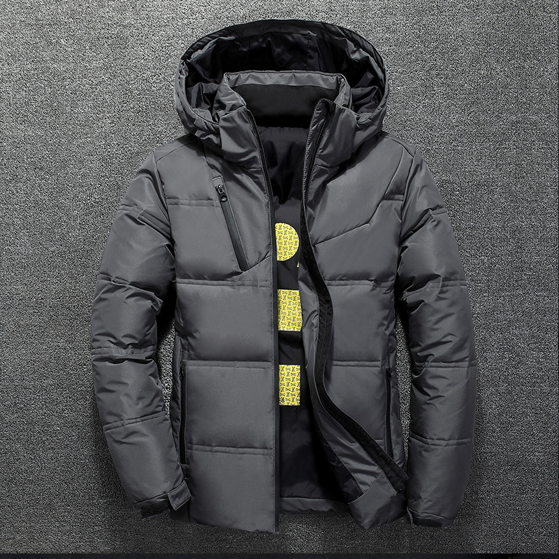 メンズフード付き秋冬ジャケット,暖かくカジュアルなコート,ハ - Down Jacket Packable のレビューと価格