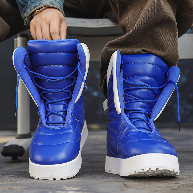 男性ブーツ 2025 新しい冬スリッパ暖かい男性の靴防水ノン - Waterproof Winter Boot のレビューと価格