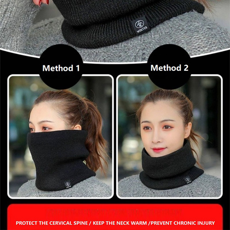 ユニセックスフリース裏地付き厚手ネックゲートル 冬用アウトド - Neck Gaiter Fleece のレビューと価格
