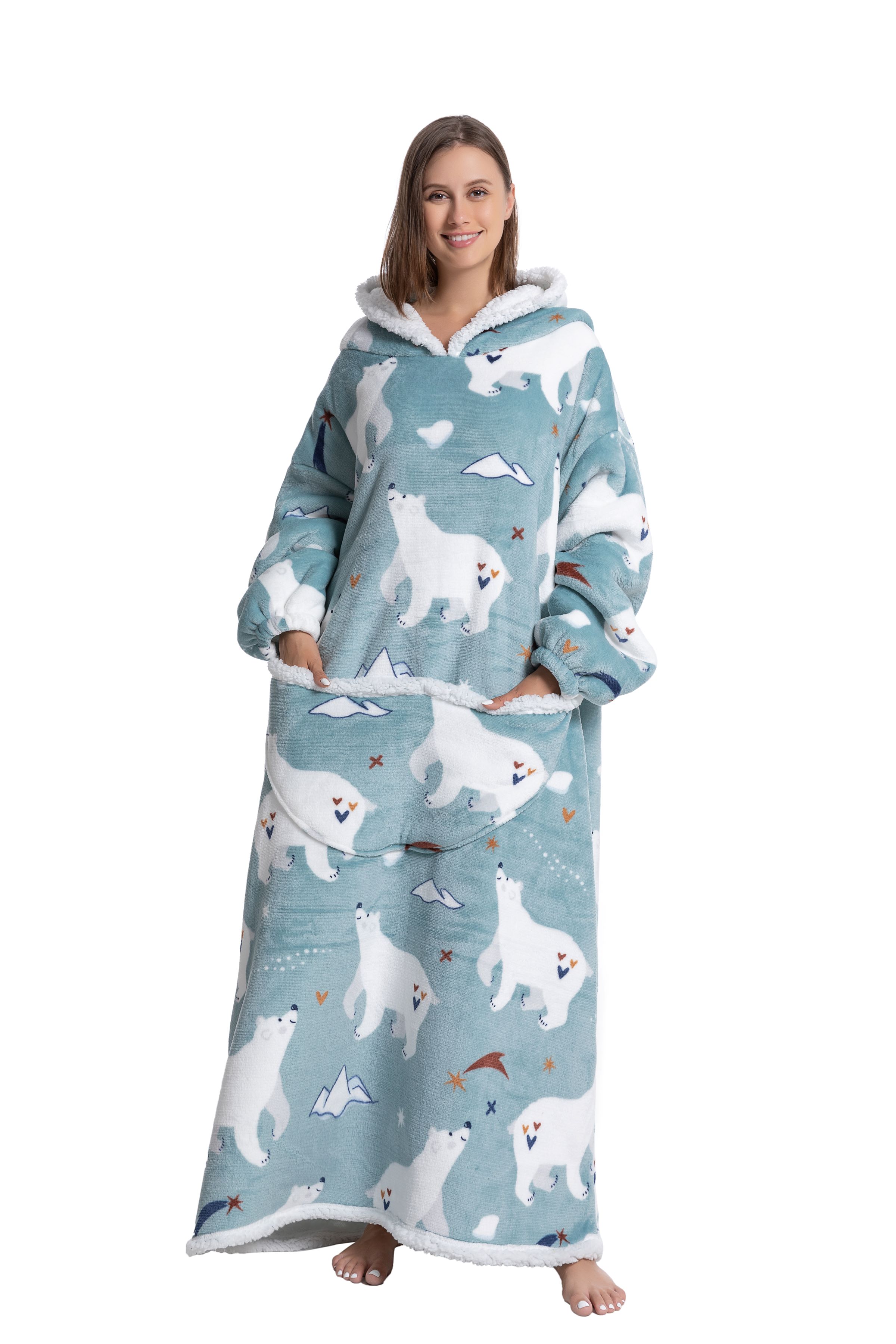 大人用の暖かく居心地の良いフランネルのフリースフーディ,サイ - Sherpa Hoodie Fleece のレビューと価格