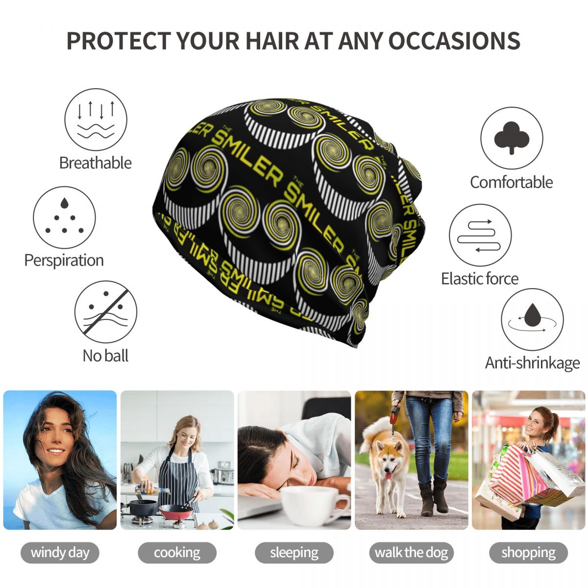 The Smiler Alton Towers Merch  - Knit Beanie Hat Warm のレビューと価格